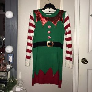 Christmas themed dress